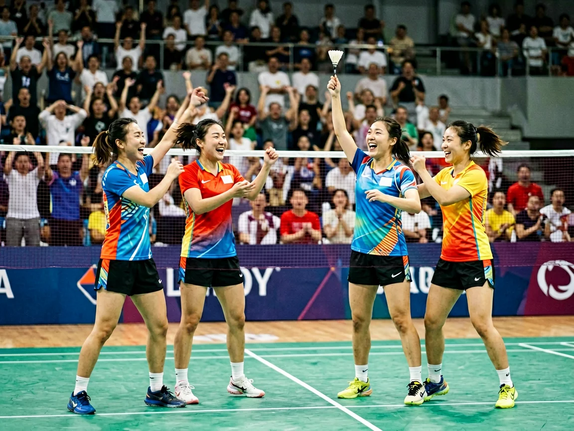 国羽女双横扫劲敌顺利闯入巴黎奥运会女双决赛